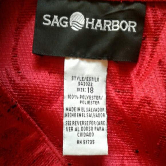 24 HOURS BIG SALE !!SAG HARBOR beautiful jacket. - Picture 4 of 4